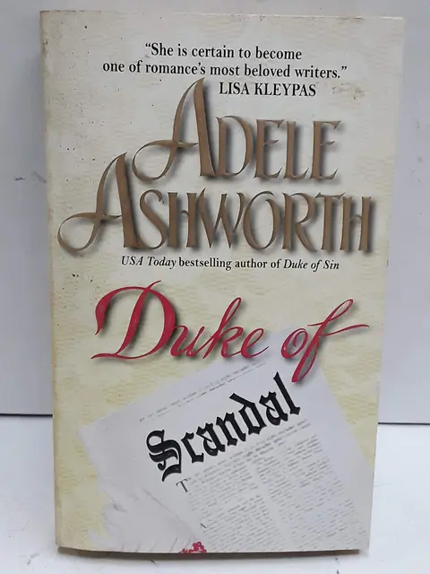 Cover of Duke of Scandal