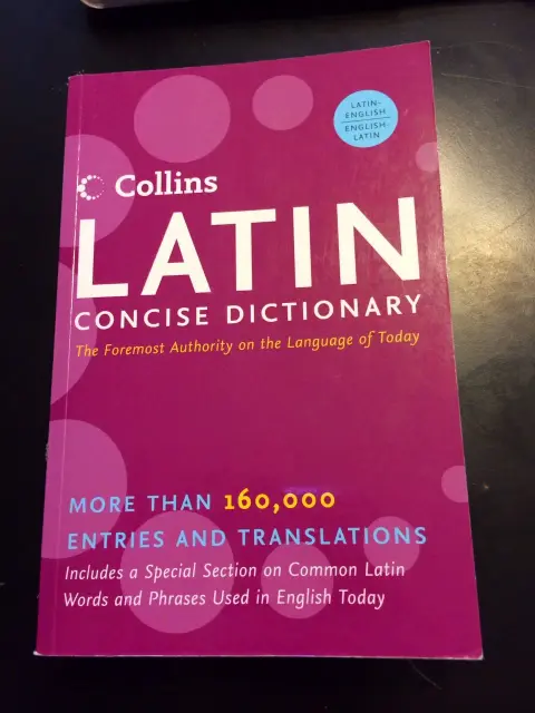 Cover of Collins Latin Concise Dictionary