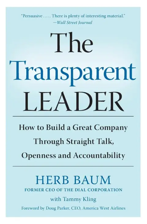 Cover of The Transparent Leader