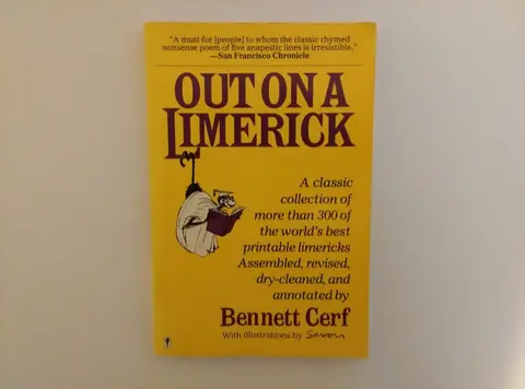 Cover of Bennett Cerf's Out on a Limerick
