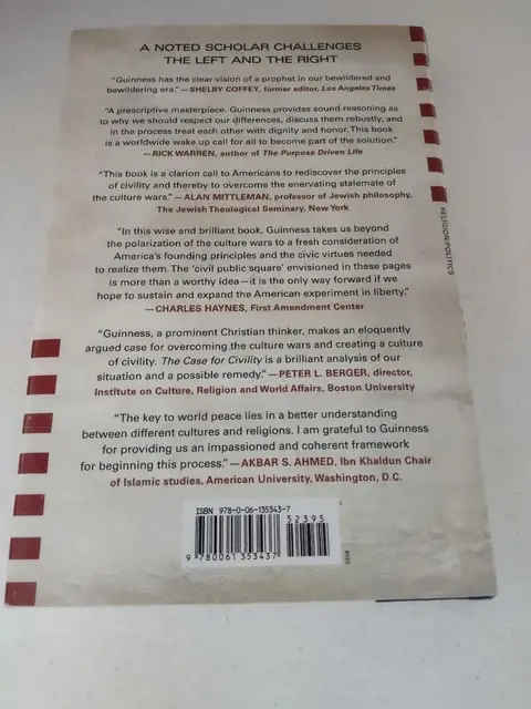 Cover of The Case for Civility