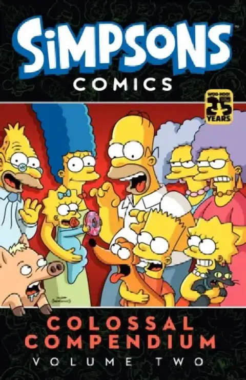Cover of Simpsons Comics Colossal Compendium, Volume 2
