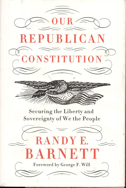 Cover of Our Republican Constitution