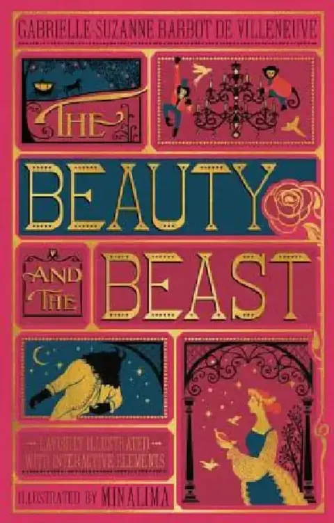 Cover of The Beauty and the Beast (Illustrated with Interactive Elements)