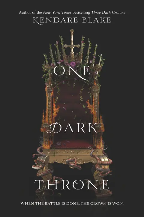 Cover of One Dark Throne