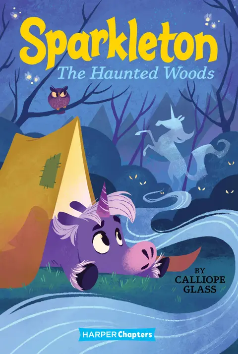 Cover of The Haunted Woods