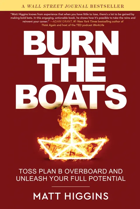 Cover of Burn the Boats