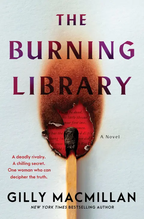 Cover of The Burning Library