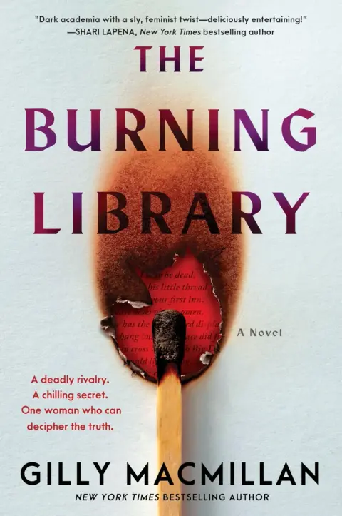 Cover of The Burning Library