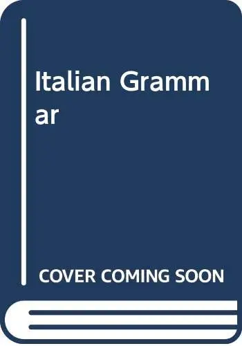 Cover of Italian Grammar