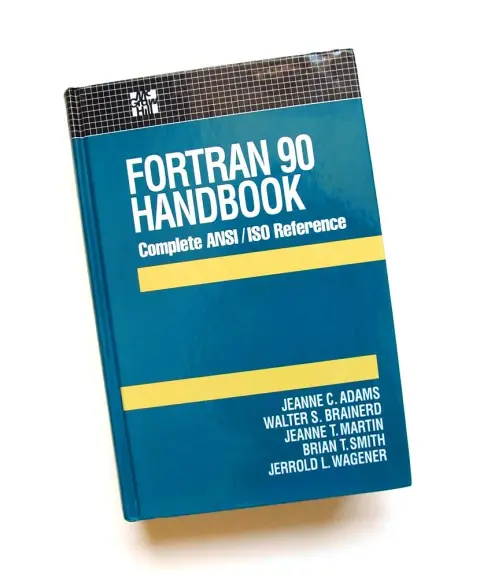 Cover of Fortran 90 Handbook