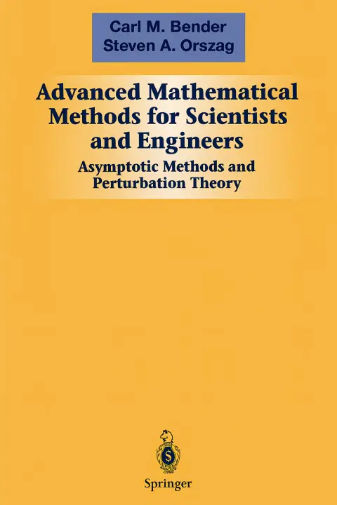 Cover of Advanced Mathematical Methods for Scientists and Engineers