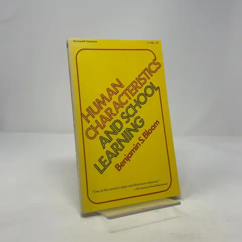 Cover of Human Characteristics and School Learning