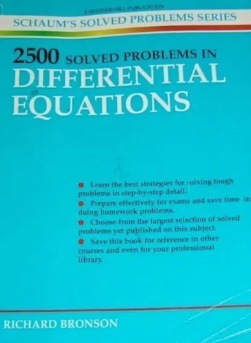 Cover of 2500 Solved Problems in Differential Equations