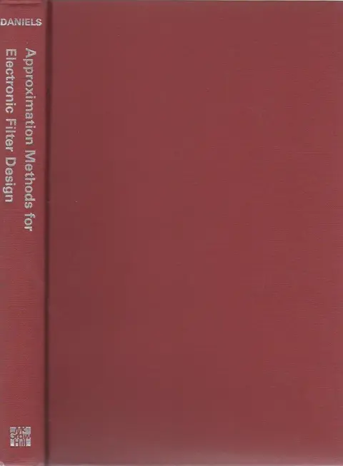 Cover of Approximation Methods for Electronic Filter Design