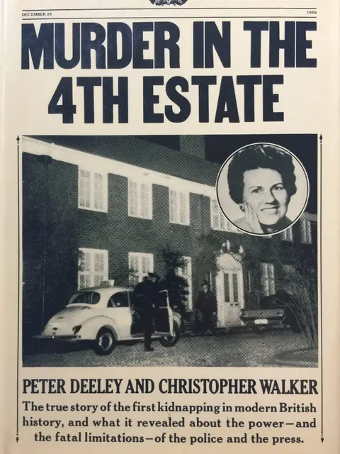 Cover of Murder in the fourth estate