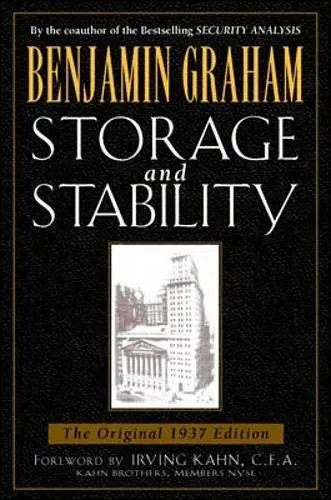 Cover of Storage and Stability