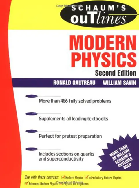 Cover of Schaum's Outline of Modern Physics