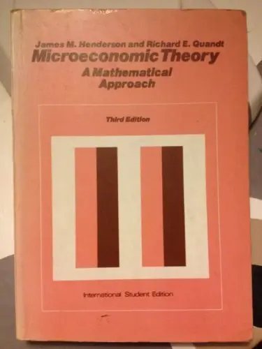 Cover of Microeconomic Theory