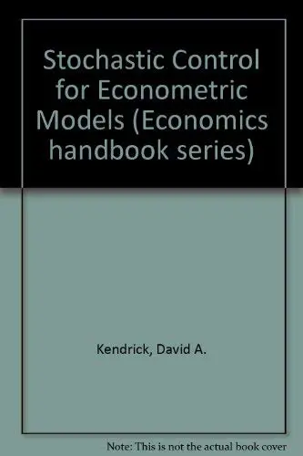Cover of Stochastic Control for Econometric Models
