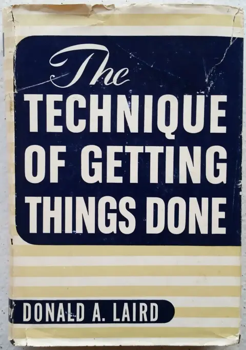 Cover of Technique of Getting Things Done