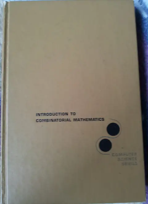 Cover of Introduction to Combinatorial Mathematics