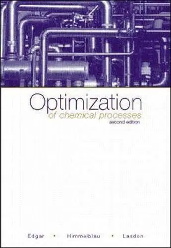 Cover of Optimization of Chemical Processes