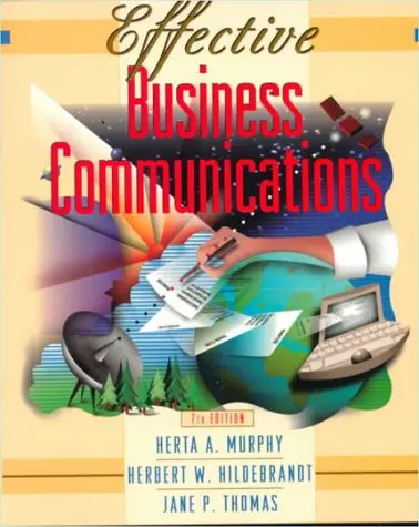 Cover of Effective Business Communications