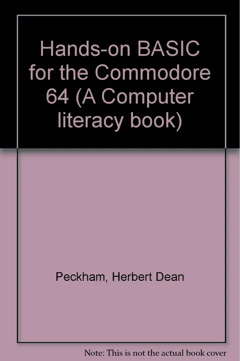 Cover of Hands-on BASIC for the Commodore 64