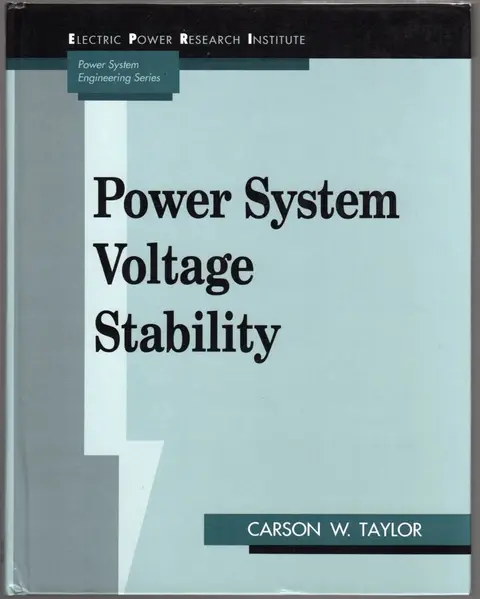 Cover of Power System Voltage Stability