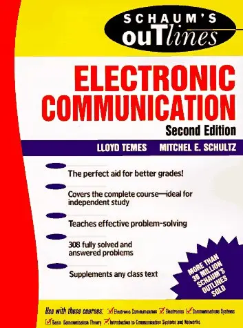 Cover of Schaum's Outline of Electronic Communication