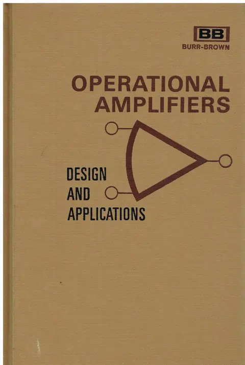 Cover of Operational Amplifiers; Design and Applications