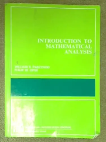 Cover of Introduction to Mathematical Analysis