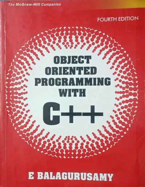 Cover of Object Oriented Programming with C