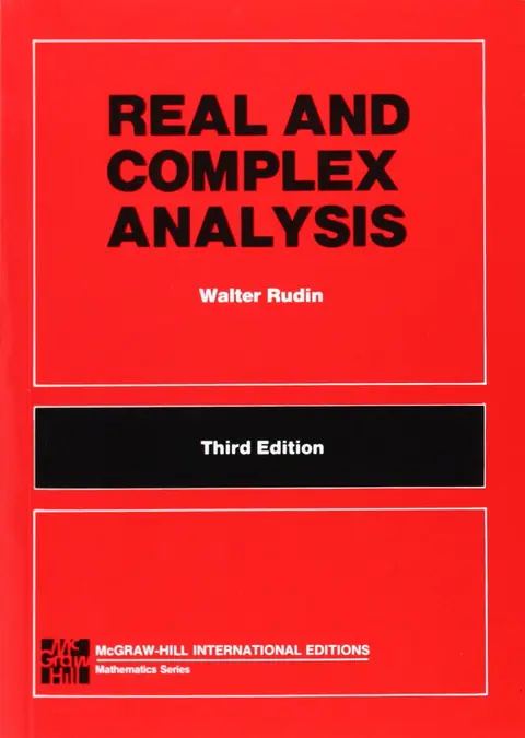 Cover of REAL & COMPLEX ANALYSIS 3E (5P) (Int'l Ed)