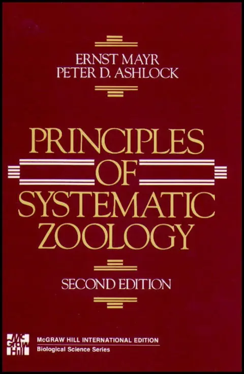 Cover of Systematic Zoology