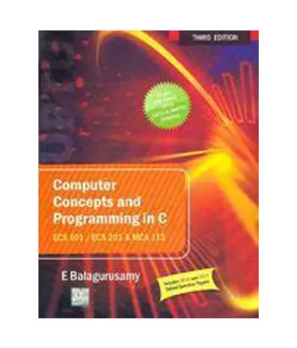 Cover of Computer Concept & Prog in C - Uptu 2011