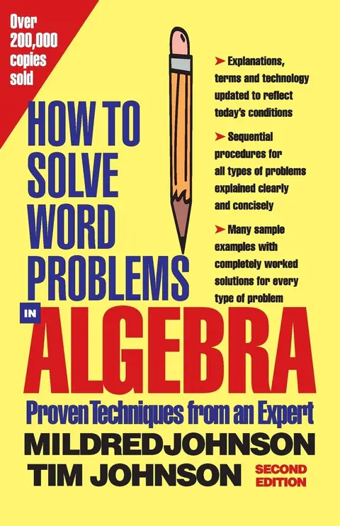 Cover of How to Solve Word Problems in Algebra, 2nd Edition