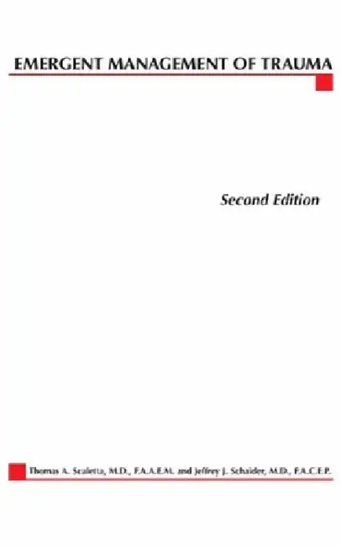 Cover of Emergent Management of Trauma