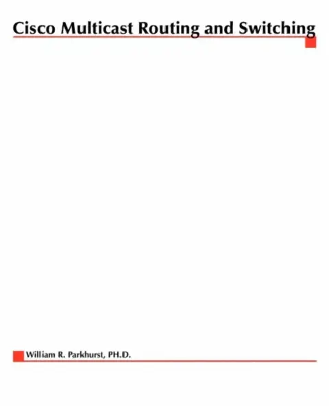 Cover of Cisco Multicast Routing