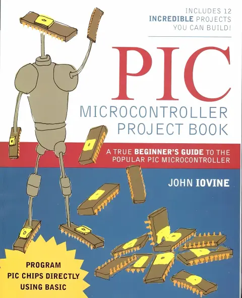 Cover of PIC Microcontroller Project Book
