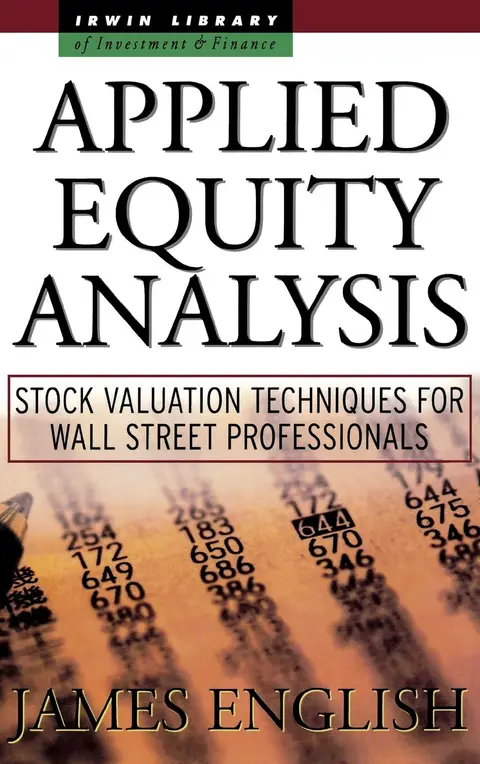 Cover of Applied Equity Analysis