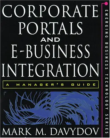Cover of Corporate Portals and eBusiness Integration