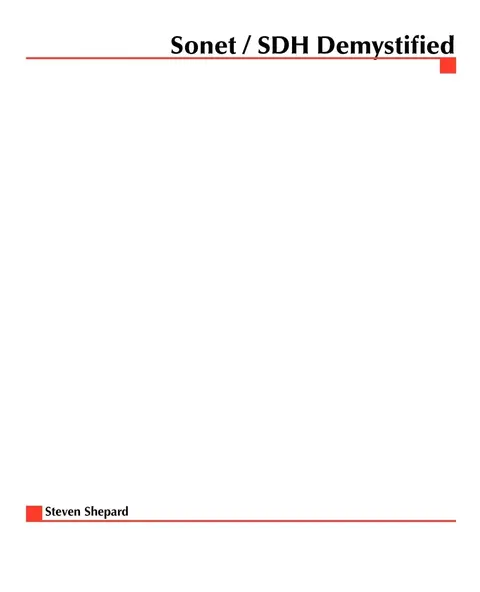 Cover of Sonet/Sdh Demystified