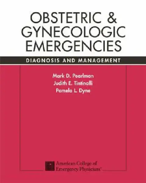 Cover of Obstetric & Gynecologic Emergencies