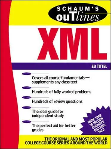 Cover of Schaum's Outline of XML