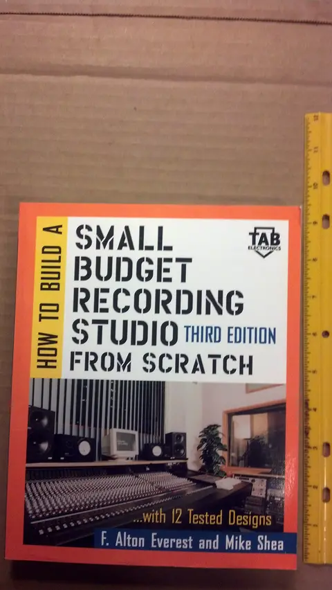 Cover of How to Build A Small Budget Recording Studio from Scratch