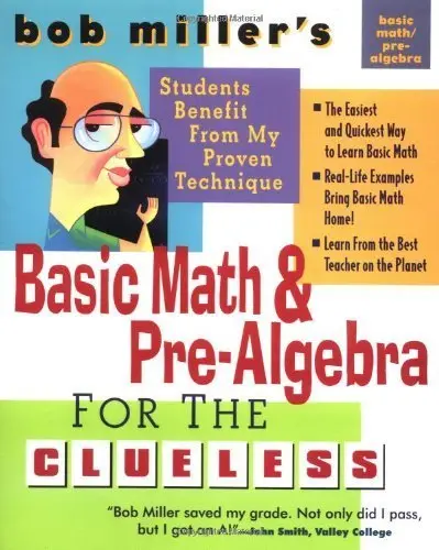 Cover of Bob Miller's Basic Math and Pre-Algebra for the Clueless