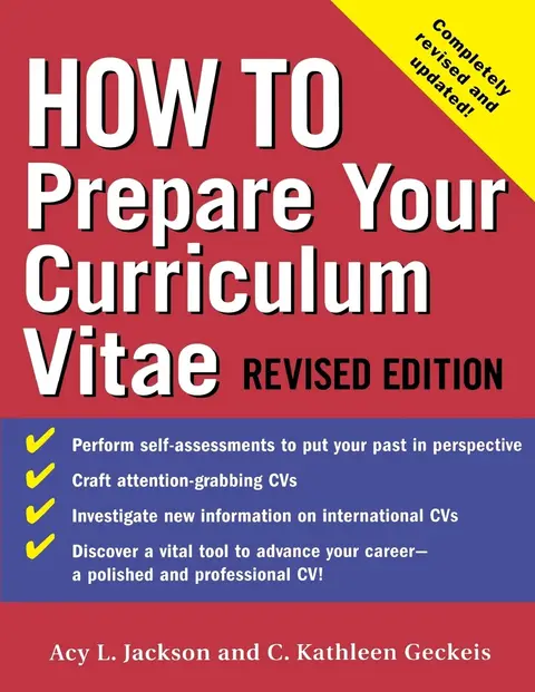 Cover of How to Prepare Your Curriculum Vitae