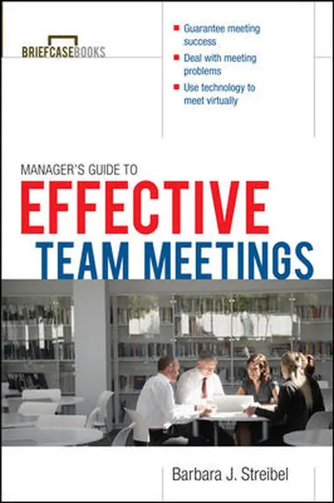 Cover of The Manager's Guide to Effective Meetings